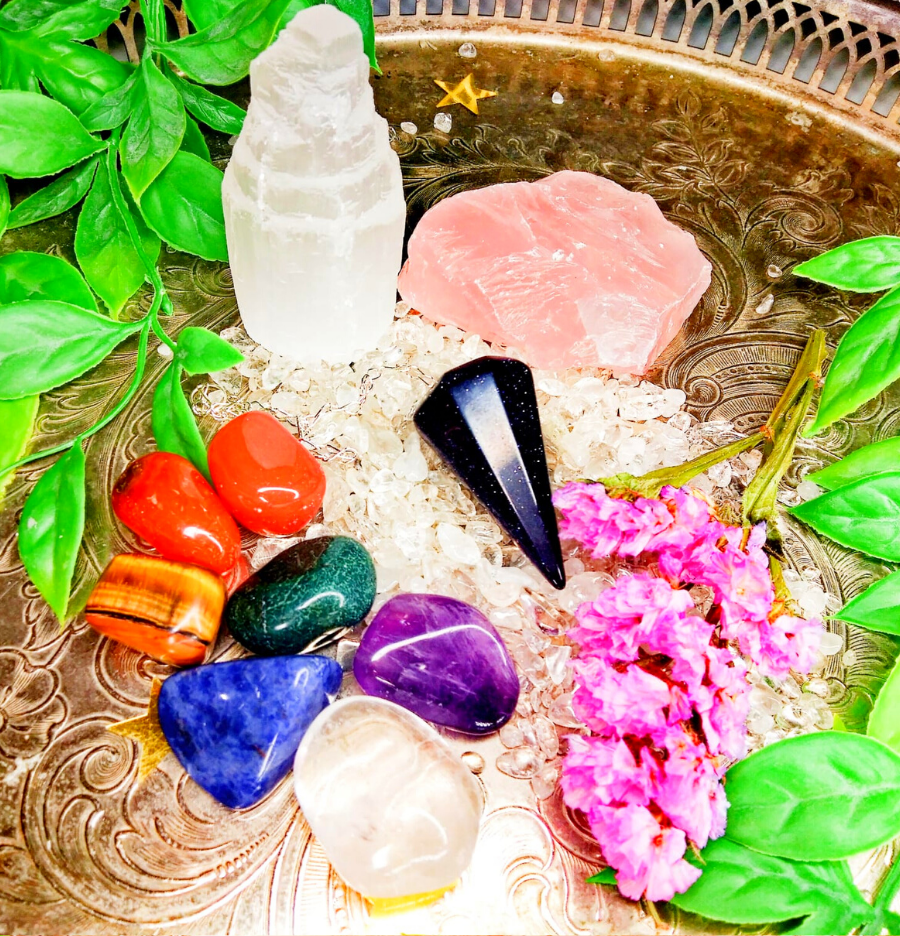 Chakra Crystal Healing Set in Gift Box
