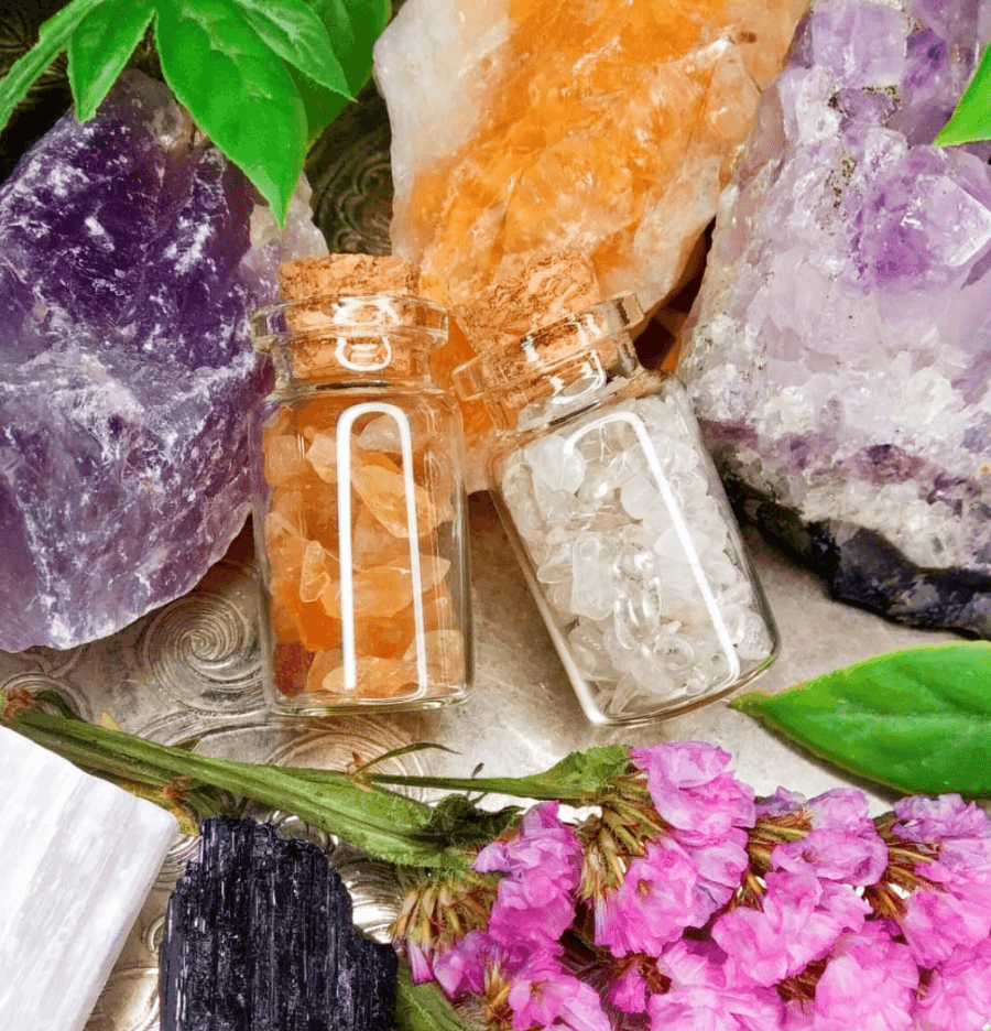 Clear Quartz Crystal Chips - Spirit and Stardust