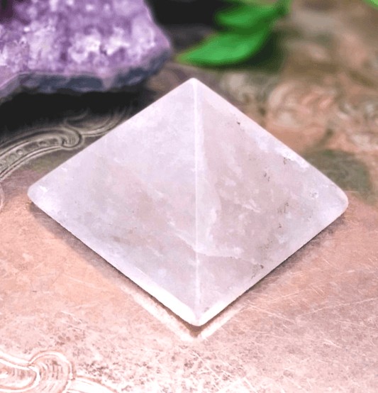 Clear Quartz Crystal Pyramid - Spirit and Stardust