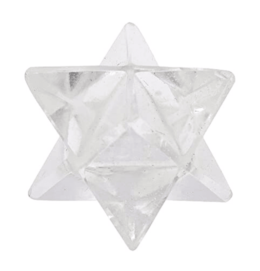 Clear Quartz Crystal Merkaba - Spirit and Stardust