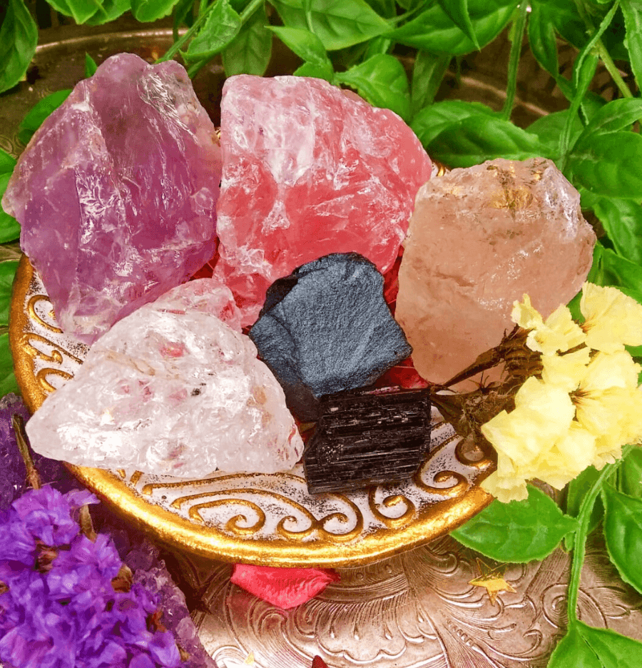 Empath Protection Crystal Healing Set in Gift Box - Spirit and Stardust