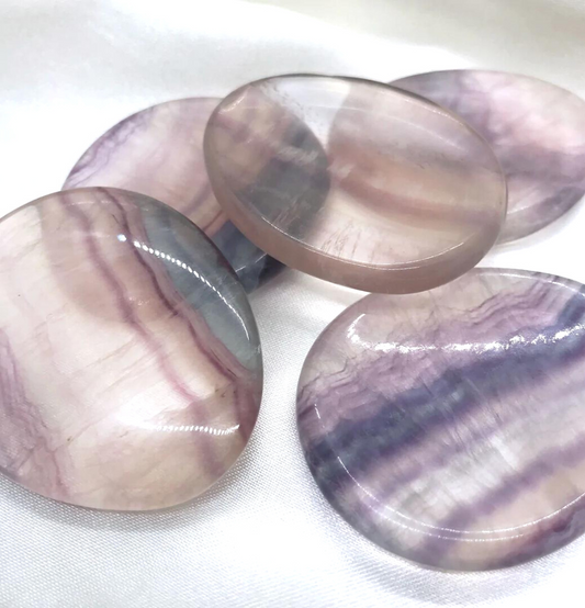 Fluorite Worry Stone