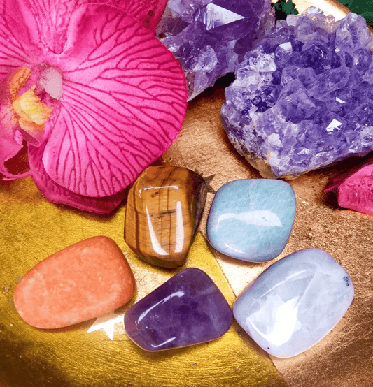 Gemini Zodiac Crystal Healing Set - Spirit and Stardust