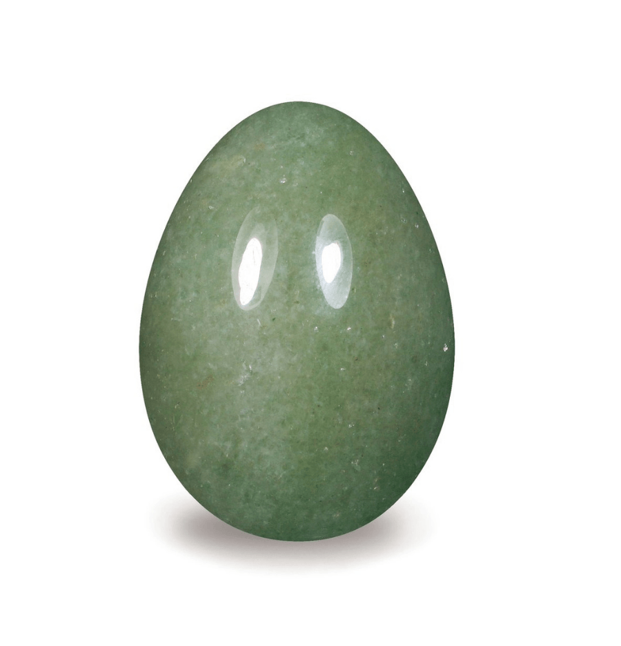 Green Aventurine Crystal Egg - Spirit and Stardust