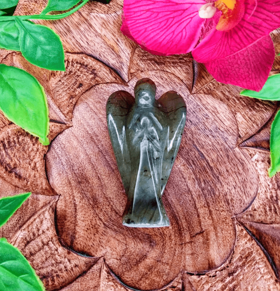 Labradorite Crystal Angel - Spirit and Stardust