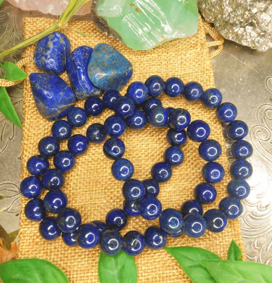 Lapis Lazuli Bracelet For Wisdom - Spirit and Stardust