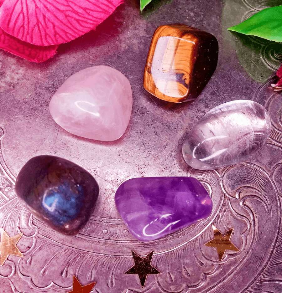 Libra Zodiac Crystal Healing Set - Spirit and Stardust