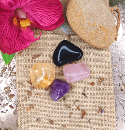 Manifestation Support Crystal Healing Set - Spirit and Stardust