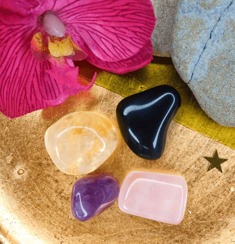 Manifestation Support Crystal Healing Set - Spirit and Stardust