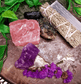 Meditation Raw Crystal Healing Set in Gift Box - Spirit and Stardust