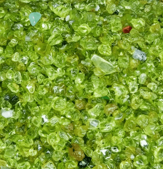 Peridot Crystal Chips - Spirit and Stardust