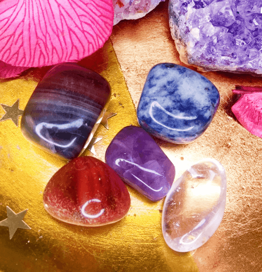 Pisces Zodiac Crystal Healing Set - Spirit and Stardust