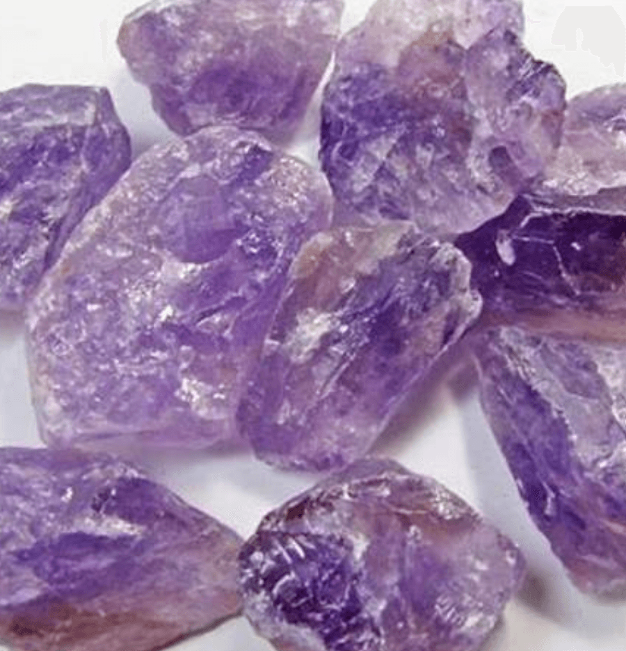 Raw Amethyst and Selenite Bowl Lamp - Spirit and Stardust