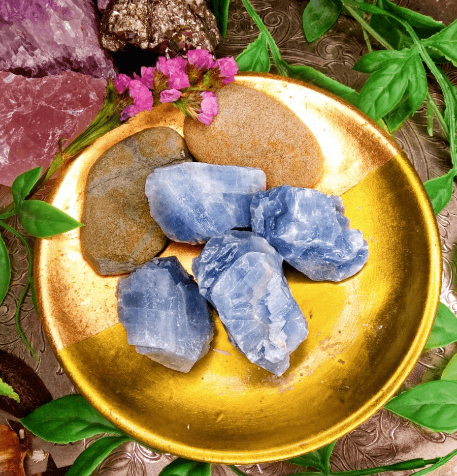 Raw Blue Calcite: The Stone of Relaxation - Spirit and Stardust