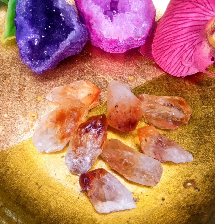 Raw Citrine (Heat Treated): The Money Stone (Medium)