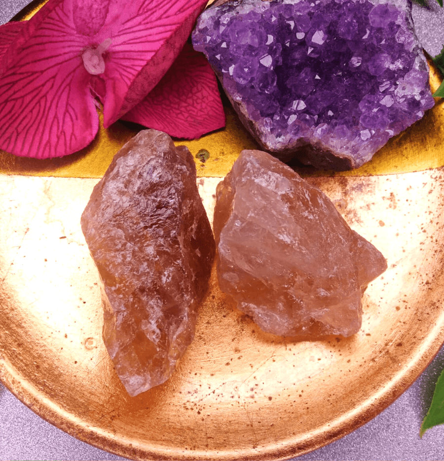 Raw Citrine (Natural): The Money Stone - Spirit and Stardust