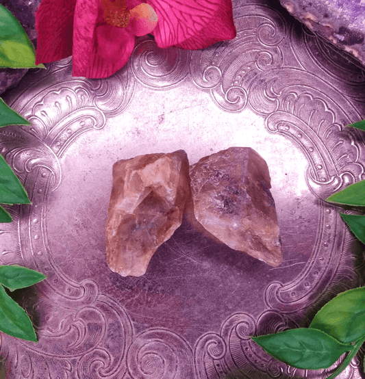 Raw Prasiolite: The Stone of Consciousness - Spirit and Stardust