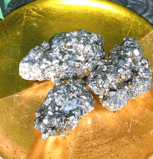 Pyrite Cluster - Spirit and Stardust