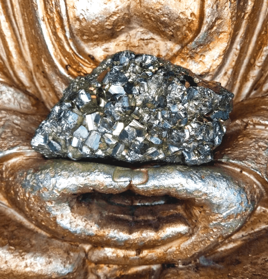 Pyrite Cluster - Spirit and Stardust