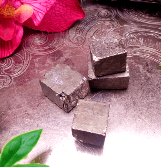 Raw Pyrite Cubes (Small): The Stone of Money and Abundance - Spirit and Stardust
