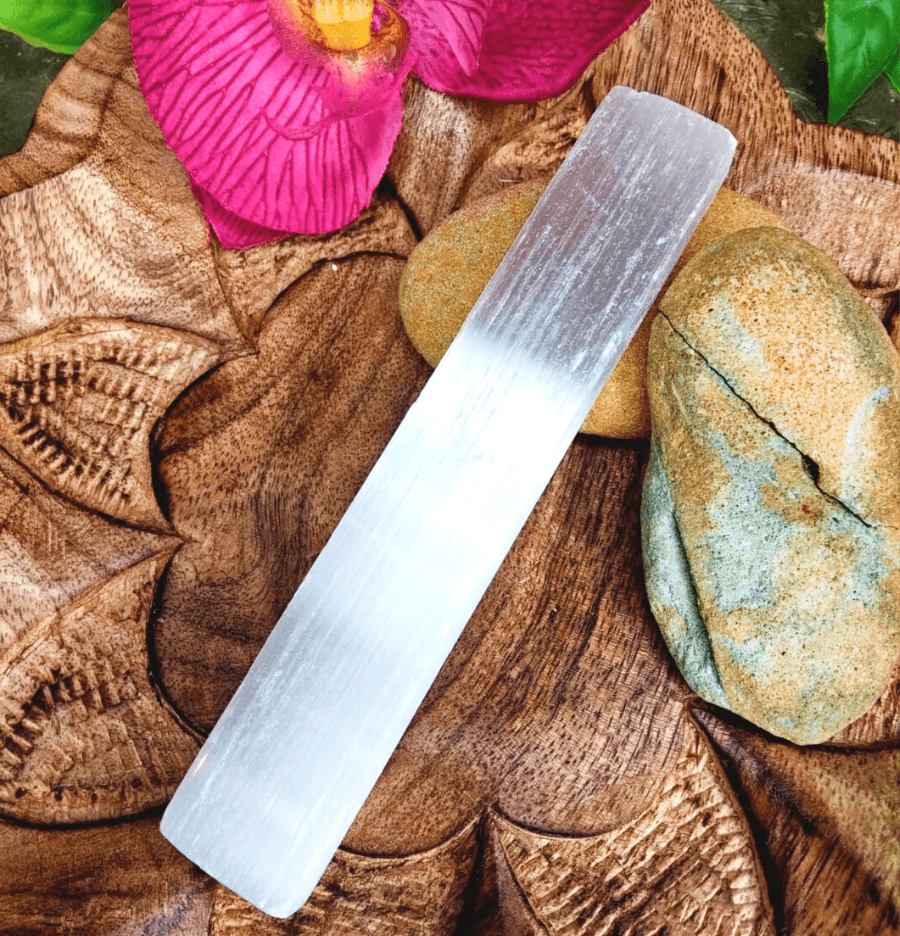 Raw Selenite Rods: The Master - Spirit and Stardust