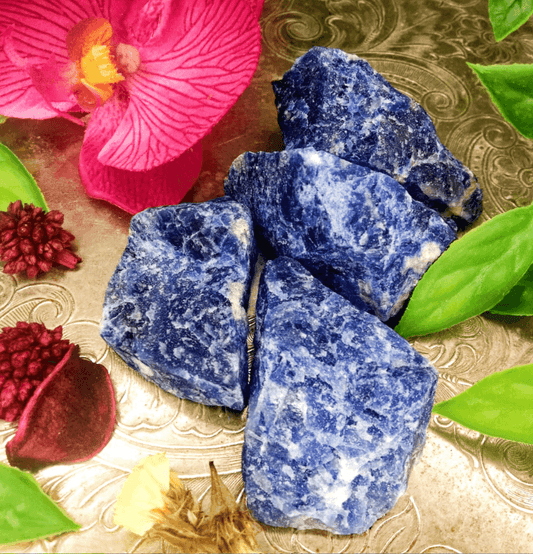 Raw Sodalite: The Stone of Logic - Spirit and Stardust