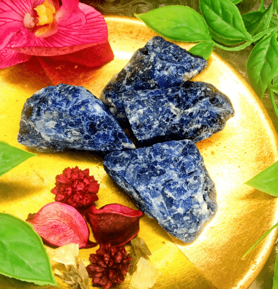 Raw Sodalite: The Stone of Logic - Spirit and Stardust