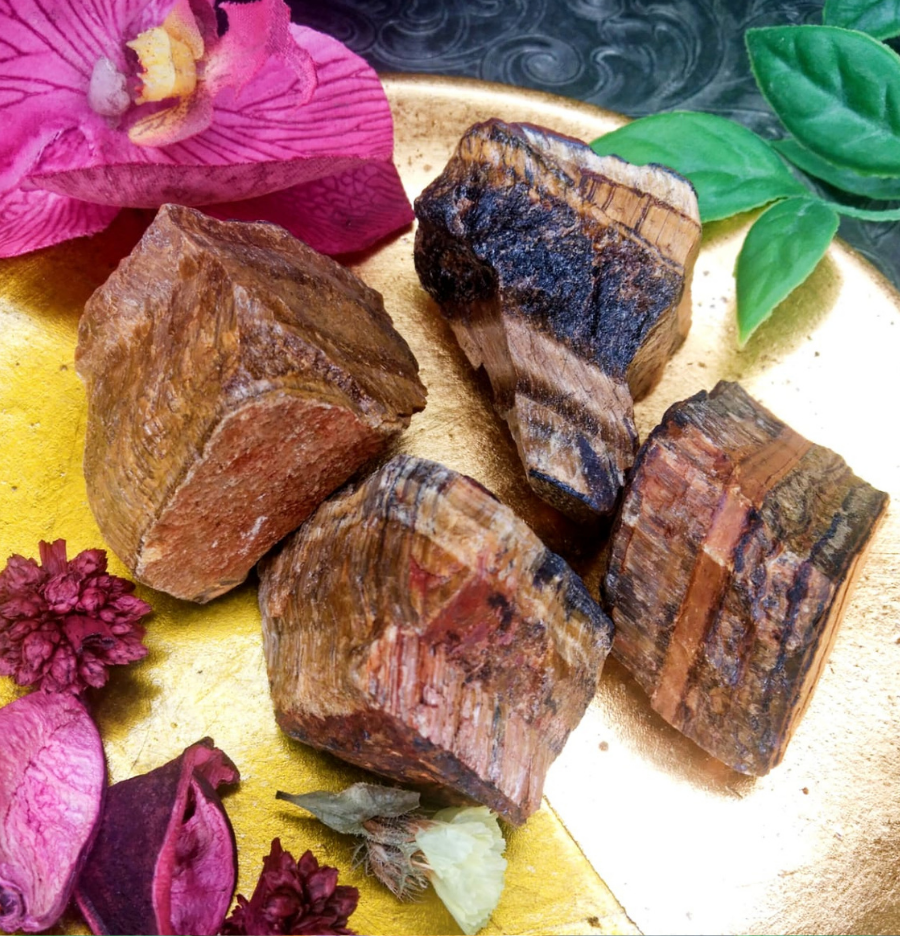 Raw Tiger's Eye: The Stone of All-Knowing