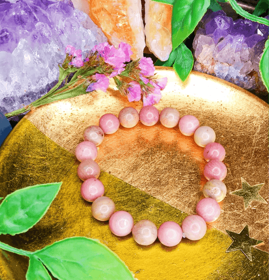 Rhodonite Bracelet For Emotional Healing - Spirit and Stardust