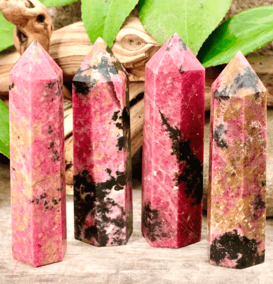 Rhodonite Crystal Generator - Spirit and Stardust