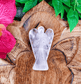 Rose Quartz Crystal Angel - Spirit and Stardust