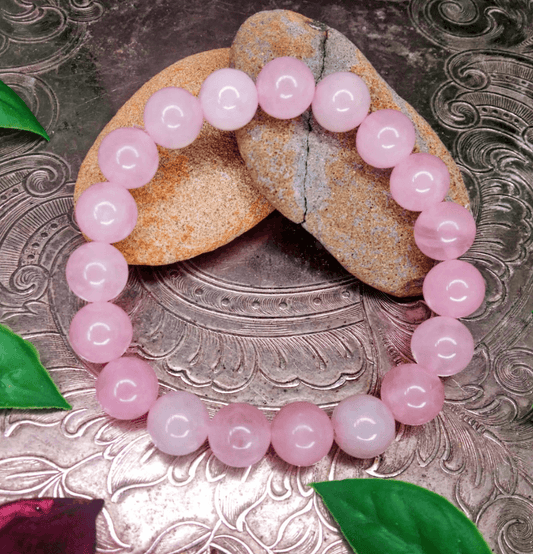 Rose Quartz Bracelet For Love - Spirit and Stardust