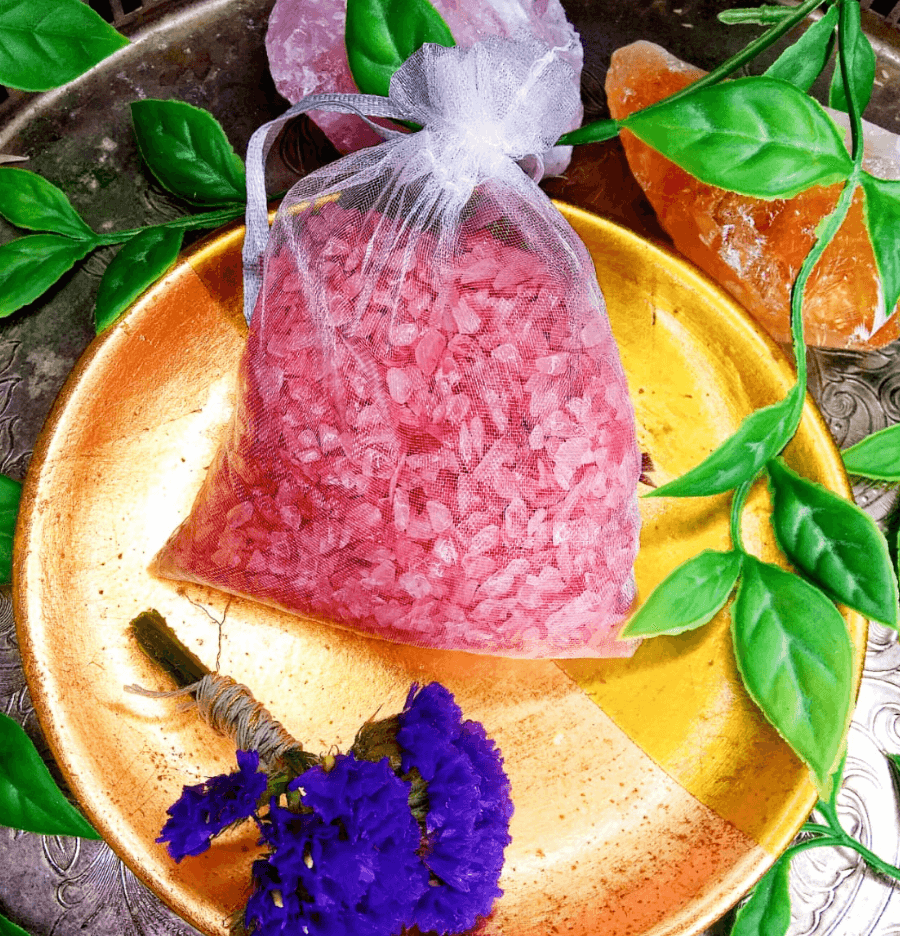 Rose Quartz Crystal Chips - Spirit and Stardust