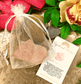 Raw Rose Quartz Wedding Favour/Gift - Spirit and Stardust
