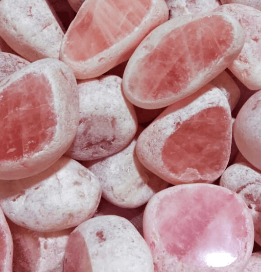 Rose Quartz Seer Stone - Spirit and Stardust
