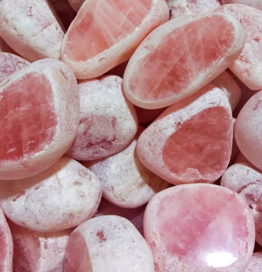 Rose Quartz Seer Stone - Spirit and Stardust