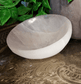 Beautifully Carved and Polished White Selenite Bowl (Medium) - Spirit and Stardust