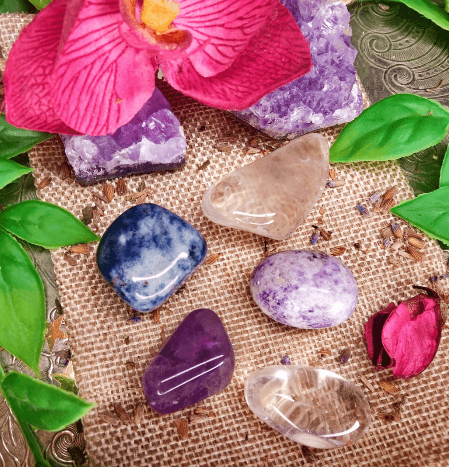 Sagittarius Zodiac Crystal Healing Set - Spirit and Stardust