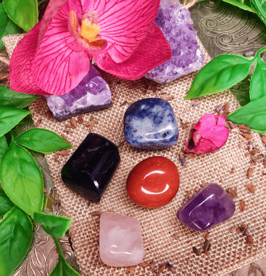 Scorpio Zodiac Crystal Healing Set - Spirit and Stardust