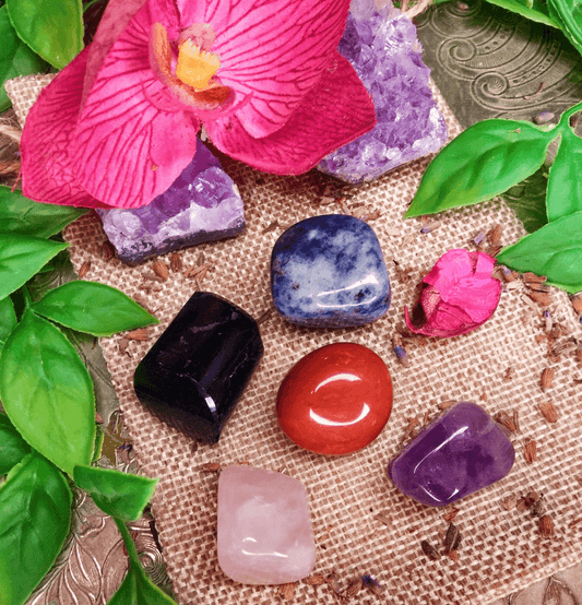Scorpio Zodiac Crystal Healing Set - Spirit and Stardust