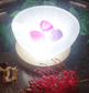 White Selenite Bowl Lamp - Spirit and Stardust