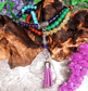 Seven Chakra Crystal Mala Bead Necklace - Spirit and Stardust