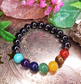 Seven Chakra and Hematite Bracelet