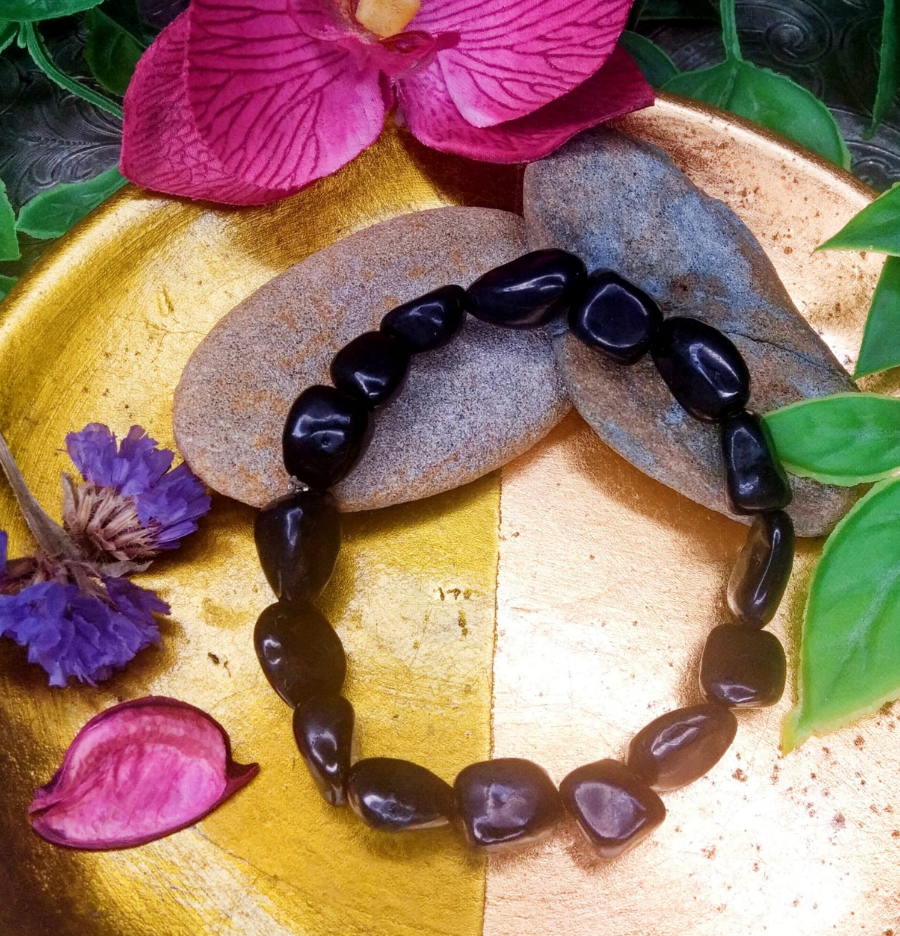 Shungite Bracelet For Pain Relief and EMF Protection