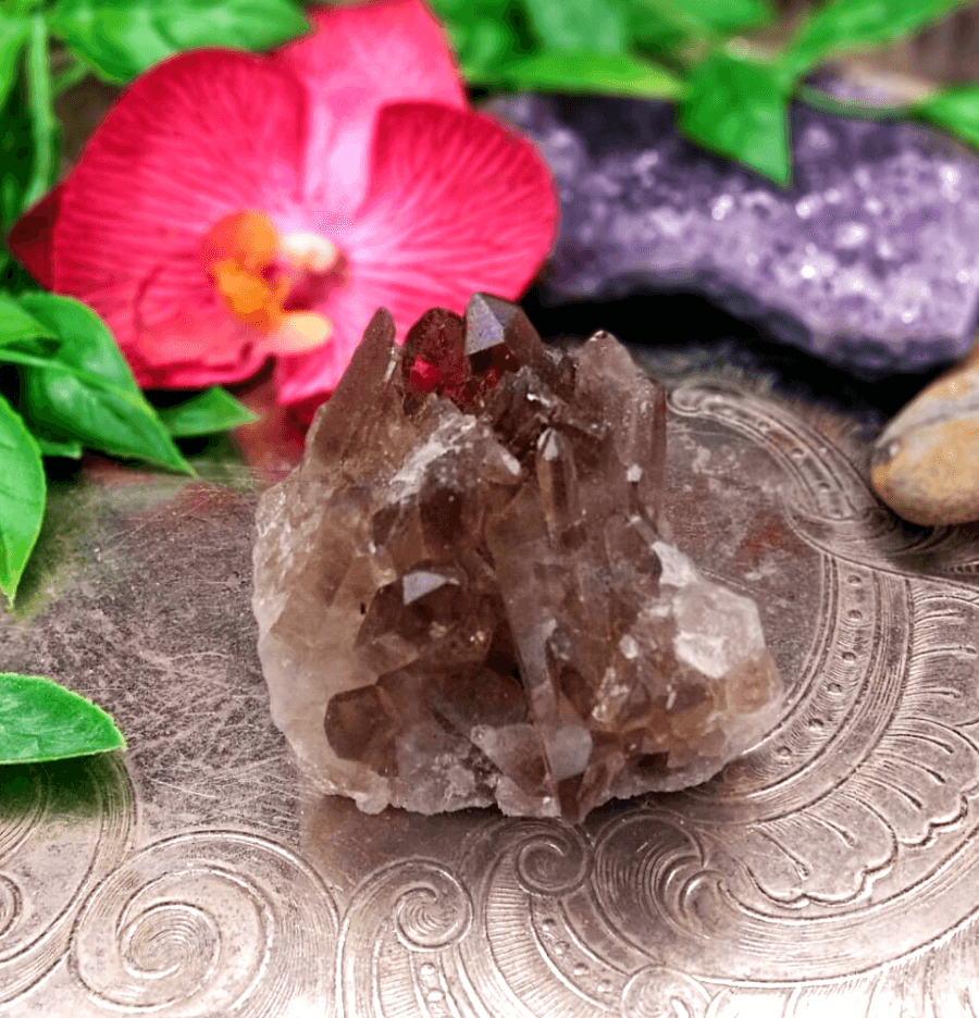 Smoky Quartz Cluster (50g - 3kg) - Spirit and Stardust