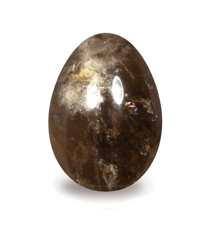 Smoky Quartz Crystal Egg - Spirit and Stardust