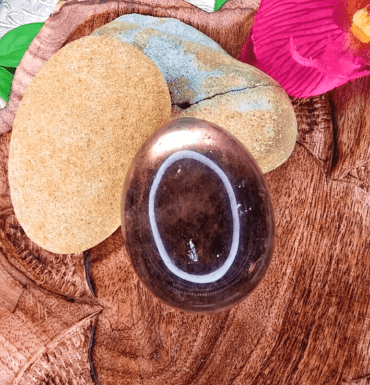 Smoky Quartz Crystal Egg - Spirit and Stardust