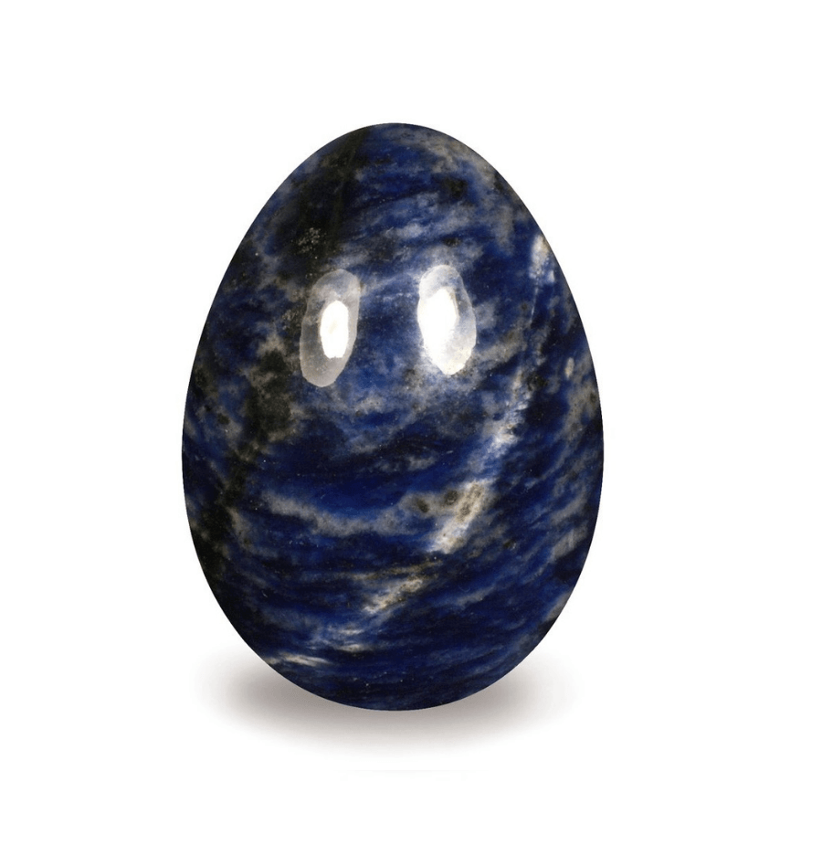 Sodalite Crystal Egg - Spirit and Stardust