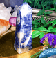 Sodalite Crystal Obelisk - Spirit and Stardust
