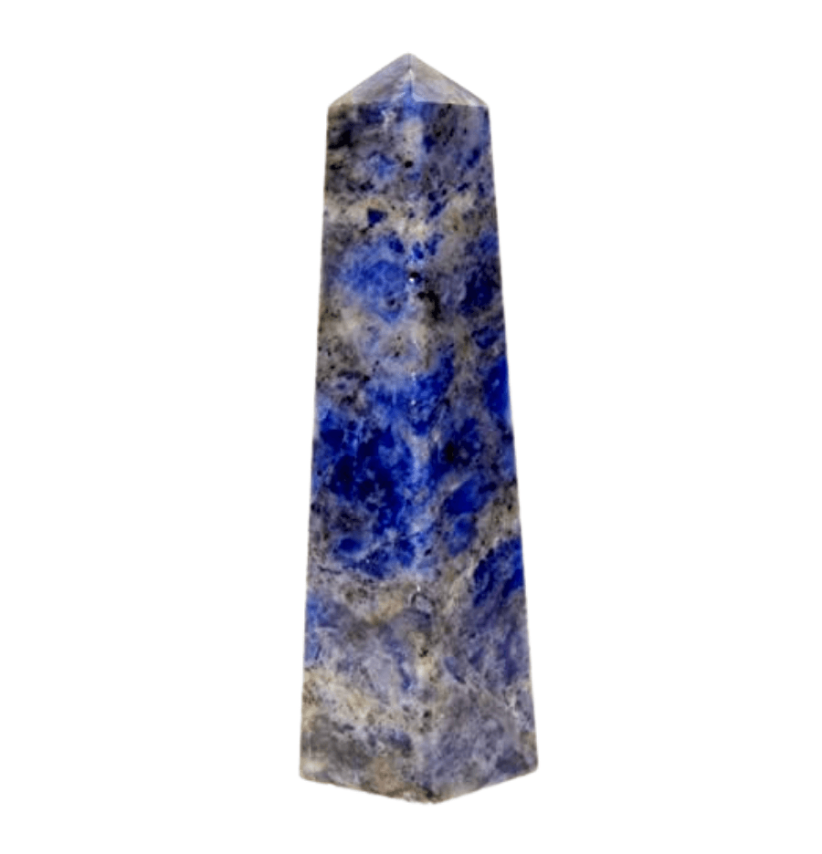 Sodalite Crystal Obelisk - Spirit and Stardust
